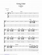 Going under guitar pro tab by Evanescence @ musicnoteslib.com