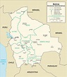 Bolivia Mapa Politico