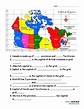 Canada provinces and territories Grid mapping worksheet by MrsFAhmed