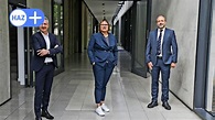 Neue Dezernenten in Hannover: Sylvia Bruns, Thomas Vielhaber und Prof ...