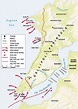 Allied movement and landing points on the Peninsula of Gallipoli ...