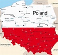 Polen Karte Mit Städten - goudenelftal