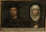 René II, duc de Lorraine, et son épouse Philippe de Gueldre in 2022 ...
