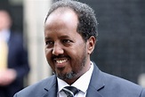 President Hassan Sheikh Mohamud gave the opening address at the Somali ...