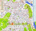 Delhi top tourist attractions map - Central Delhi City center pop up ...
