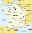 Arriba 101+ Foto Mapa De Francia Con Las Ciudades Lleno