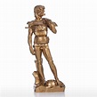 Best and cheap golden Tomfeel David with Drawer Resin Sculpture Home ...