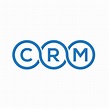 CRM letter logo design on white background. CRM creative initials ...