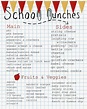 Potlucks on the Porch: Packing School Lunches...(with printables for ...