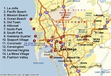 San Diego Map - ToursMaps.com