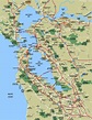Map of greater San Francisco - Map of greater San Francisco (California ...