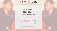 Maurice Bourgès-Maunoury Biography - French Prime Minister (1914–1993 ...
