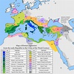 Map showing Roman expansion from the early Republic to the Crisis of ...