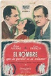 EL HOMBRE QUE SE PERDIÓ A SI MISMO. Programas de cine. Prospectos de cine