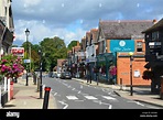 High Street, Sunninghill, Berkshire, England, United Kingdom Stock ...