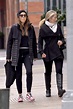 jessica biel sports all black as she steps out with her son and mother ...