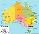 Large detailed map of Australia with cities and towns - Ontheworldmap.com