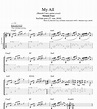 "My All" - Mariah Carey (Melanie Faye Guitar Cover) || Guitar: Tab ...