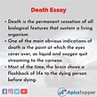 💐 Death topics for essay. Death essay topics — free essays on Death ...
