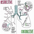 Restrictive vs Obstructive Lung Disease 🌬 #medicalstudent #medstudent # ...