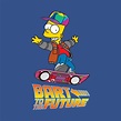 BART TO THE FUTURE! - Bart Simpson - T-Shirt | TeePublic