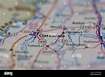Map of clarksdale mississippi hi-res stock photography and images - Alamy