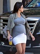 Pregnant KOURTNEY KARDASHIAN Out and About in Los Angeles – HawtCelebs