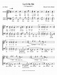 Let It Be Me sheet music for Piano download free in PDF or MIDI
