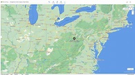 Morgantown, West Virginia Map