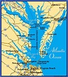Chesapeake Map - ToursMaps.com