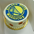 Golden State Warriors! | Basketball birthday cake, Cake, Birthday cake