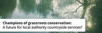 ECOS 38 (1): Champions of grassroots conservation: A future for local ...