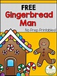 Gingerbread Man Free Printables | Gingerbread man activities ...