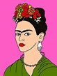 Simplemente Frida Kahlo — Viva la Frida 🌸 This is eye catching 💗 Frida ...