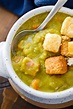 Pressure Cooker Split Pea Soup with Ham Recipe - This delicious split ...