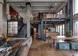 Amazing Industrial Loft With Unique Interior - Decoholic
