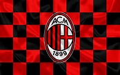 Descargar fondos de pantalla El AC Milan, 4k, logotipo, arte creativo ...