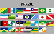 All Flags Of States Of Brazil Stock Illustration - Download Image Now ...