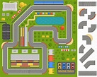 Race track curve road vector | Custom-Designed Illustrations ~ Creative ...