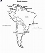 Printable Map Of South America - Black Sea Map