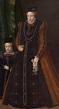 Archduchess Maria of Austria, Duchess of Jülich-Cleves-Berg, with her ...