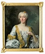 Portrait of a quality lady - Attributed to Louis Tocqué (1696-1772 ...