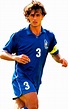 Paolo Maldini Italy football render - FootyRenders