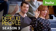 Difficult People TV show on Hulu: season 3 (release date) - canceled TV ...