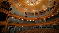 Meiningen, Theater, Blick von der Bühne (Meiningen, teatro, vista del ...