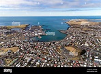 Aerial view of hafnarfjordur -Fotos und -Bildmaterial in hoher ...