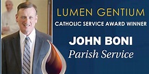 Lumen Gentium Award Winner: John Boni | Rhode Island Catholic