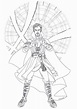 Dibujos de Poderoso Doctor Strange para Colorear para Colorear, Pintar ...