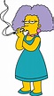Selma Bouvier from The Simpsons Vinyl Die Cut Decal Sticker | Etsy
