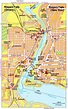 Niagara Falls Map - Tourist Attractions | Niagara falls map, Niagara ...
